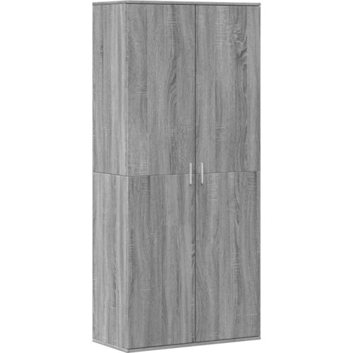  za cipele boja hrasta 80x39x178 cm konstruirano drvo Slike