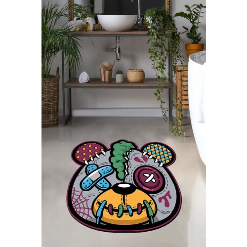 injured panda 160 multicolor bathmat Slike