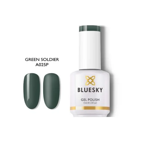  BLUESKY TRAJNI LAK GREEN SOLDIER 15ML