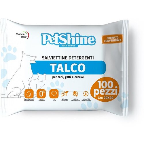 Petshine talco vlažne maramice 100 kom. Slike