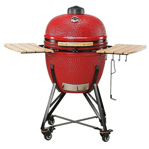 Bono Roštilj na drveni ugljen Kamado Grande (Promjer površine roštilja: 49 cm, Crvena) Cijene
