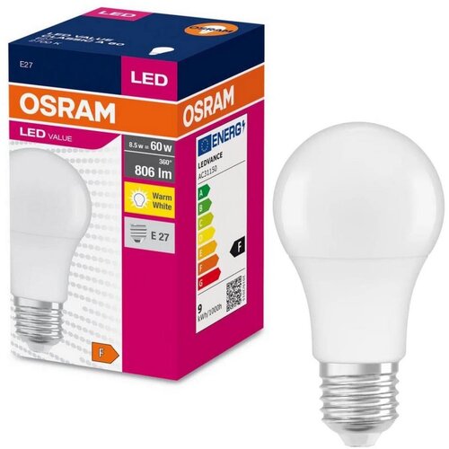 Osram led žarulja value E27 8,5 w 2700 k a 60 Slike