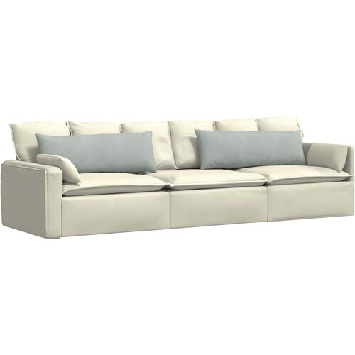  Jastučići za sofu 2 pcs Svijetlo siva 120 x 40 cm Slike