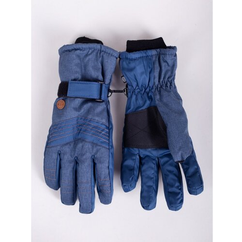 Yoclub Man's Men's Winter Ski Gloves REN-0281F-A150 Navy Blue Cene