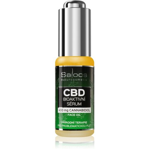 Saloos cbd bioactive serum natural face oil 20ml Slike