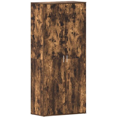  Ormar za cipele Dimljeni hrast 80x39x180 cm Konstrukcijsko drvo Cijene