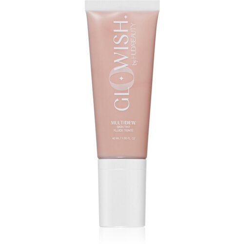 Huda Beauty MultiDew Skin Tint posvetlitvena tonirana krema z vlažilnim učinkom odtenek Tan 40 ml Cene