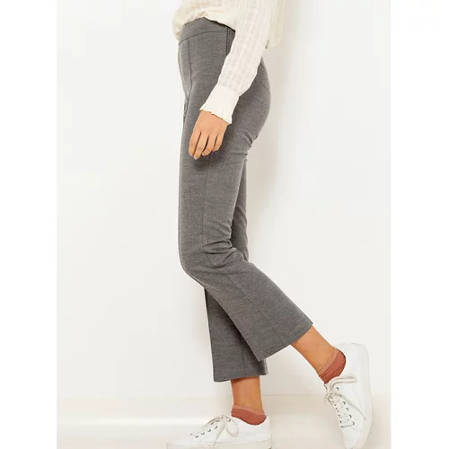 Camaieu Dark grey shortened trousers - Women