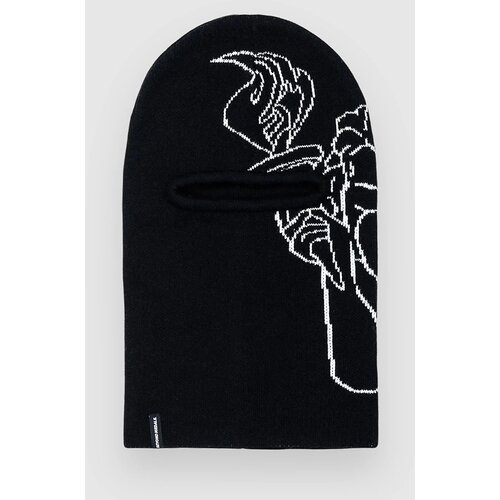 Beyond Medals Jacquard Knit Balaklave black Cene