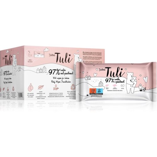 Luba Tuli Panthenol vlažni robčki za otroke 8x60 kos Cene