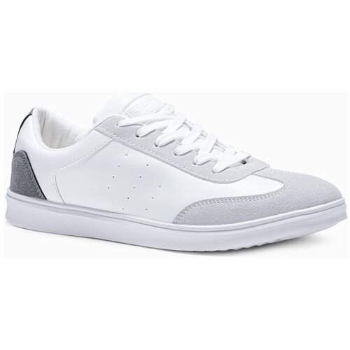 Ombre Nizke superge Mo&amp;scaron;ki čevlji (T373WHITE) pisana Slike