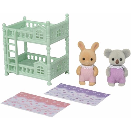 SYLVANIAN FAMILIES Čokoladni zec beba s krevetom na kat Slike