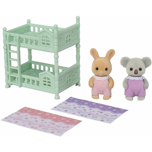 SYLVANIAN FAMILIES ES - Nadstropna postelja Sončni zajček, (21336851) Slike