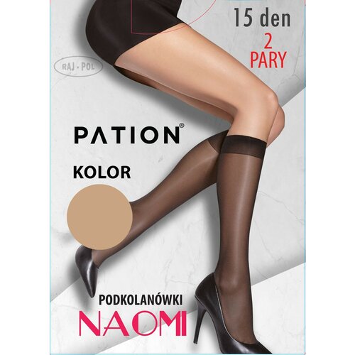 Raj-Pol Woman's Knee Socks Pation Naomi 15 DEN Daino Slike