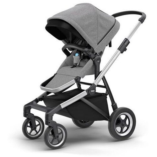 Thule Sleek dečija kolica - Grey melange (siva prskana) Slike