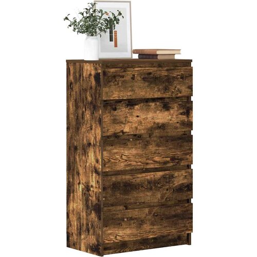  Ladičar boja dimljenog hrasta 60x36x103 cm konstruirano drvo Cijene