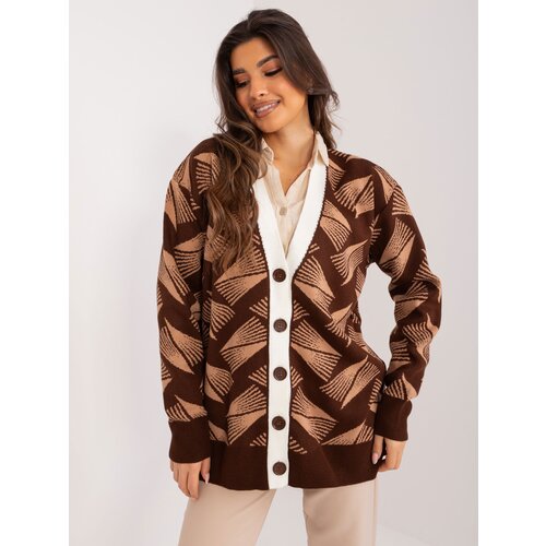 BADU Cardigan-BA-SW-12035.09-brown Slike