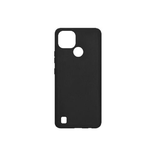 Nillkin silikonski ovitek za realme C21 - mat črn Slike