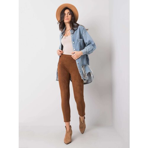 RUE PARIS Pants-217-SP-23189.41-brown Cijene