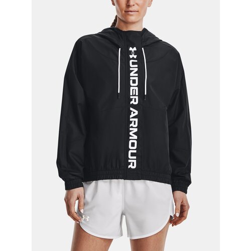 Under Armour Jacket UA Rush Woven FZ Jacket-BLK - Women Slike