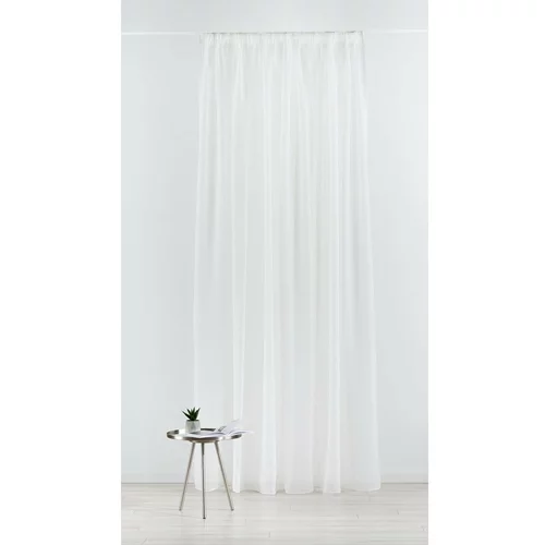Mendola Fabrics Kremno bela prosojna zavesa 300x260 cm Voile – Mendola Fabrics