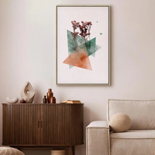  Slika - Modernist Flower (1 Part) Vertical 80x120 Slike