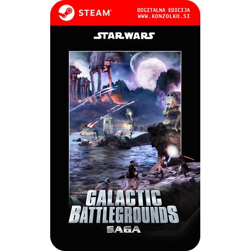 Star Wars Galactic Battlegrounds Saga - Steam koda brez &scaron;katlice (WINDOWS PC) Cene