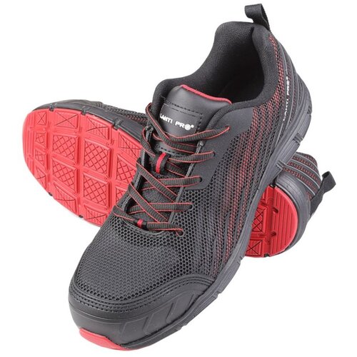 Lahti Pro CIPELE KPU/MESH CRNO-CRVENI S1 SRC 43 L3041743 Cene