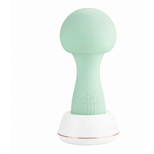 Otouch Mushroom Silicone Wand Vibrator Teal Slike