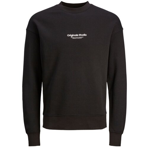 Jack & Jones Muški duks 12241694, Crni Slike