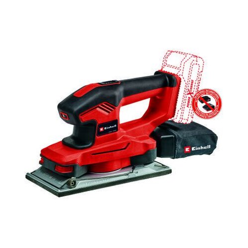 Einhell akumulatorski vibracijski brusilnik power x-change te-os 18/230 li-solo (18 v, brez baterije, 14.000-22.000 vrt./min) Cene