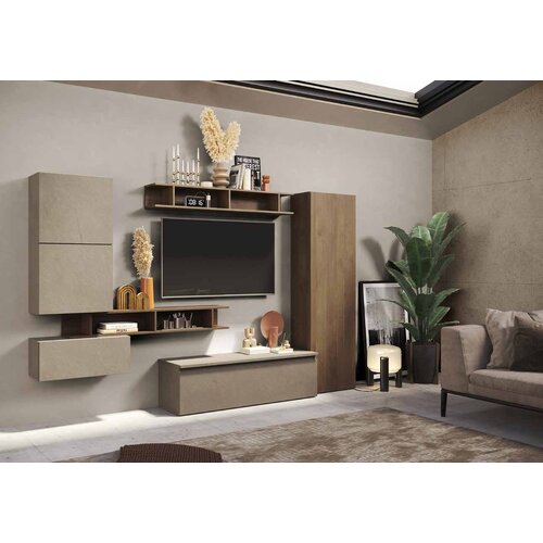 LC Mobili Elegantni TV ormari� glina/tamno drvo INFINITY 2.0 900038-AGMR Cijene