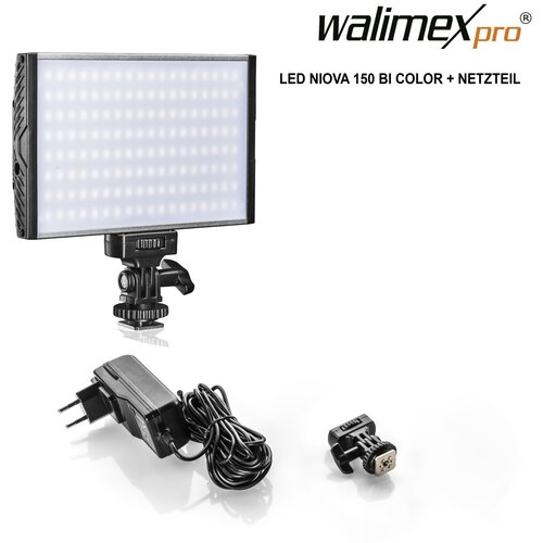  Walimex pro LED rasvjeta Niova 150 Bi Color + strujni adapter Cene