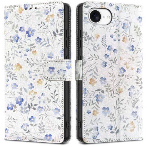Onasi preklopna torbica Wallet denarnica Aurora za iPhone 16e - bela Cene