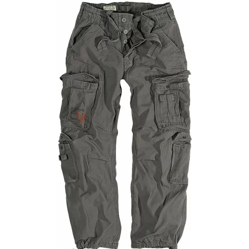 Surplus muške vojničke hlače airborne vintage za jače, siva