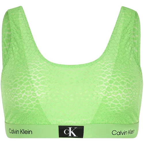 Calvin Klein Underwear Nedrček svetlo zelena / črna