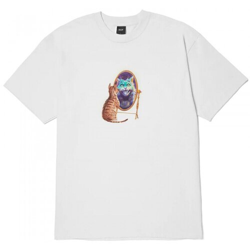 Huf T-shirt mirror ss Bijela Cijene