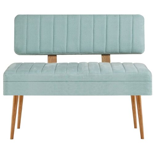 Woody Fashion trpezarijska klupa Vina 0400 110x85x36cm Menta Slike