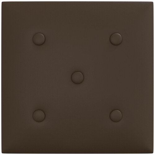  Zidna uzglavlja 12 pcs Smeđa 30 x 30 cm Lažna koža Slike