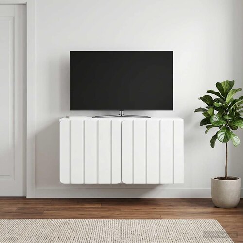 TV ormar za zid 59,5 x 31 x 30 cm Bijela Konstruirano drvo Cene
