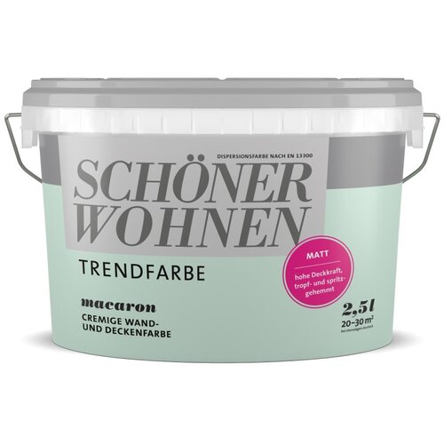 SCHÖNER WOHNEN unutarnja disperzijska boja Trend (Macaron, 2,5 l) Cijene