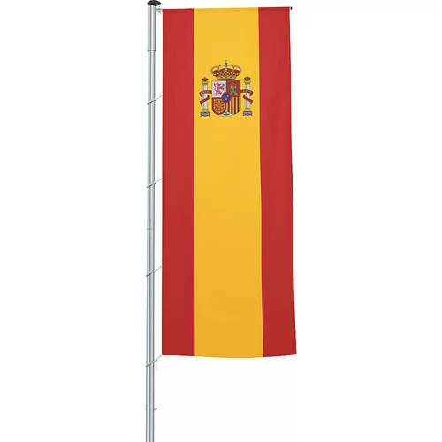 Mannus Zastava s prečko/državna zastava, format 1,2 x 3 m, Španija
