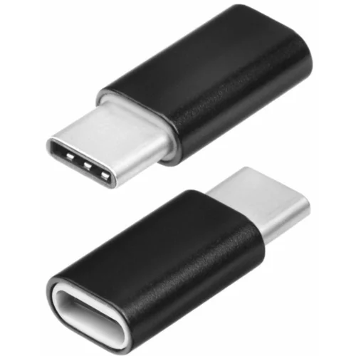Mobiline Adapter micro USB -> USB Type-C za črni