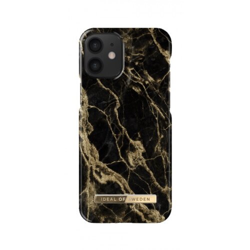 IDEAL OF SWEDEN Maskica - iPhone 12 mini - Golden Smoke Marble Slike