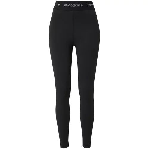 New Balance Sportske hlače 'Sleek 25' crna / bijela