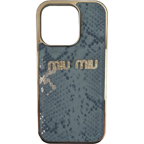 Shine MiuMiu maskica iPhone 16 Pro Plava Cijene
