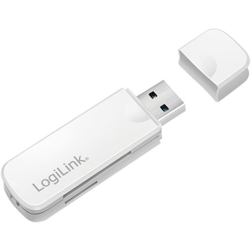 Logilink USB 3.0 card reader, for SD microSD, white, CR0034A Cene