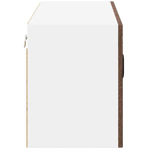 VidaXL zidni kuhinjski ormarić s policom smeđi hrast 80 x 31 x 40 cm Slike