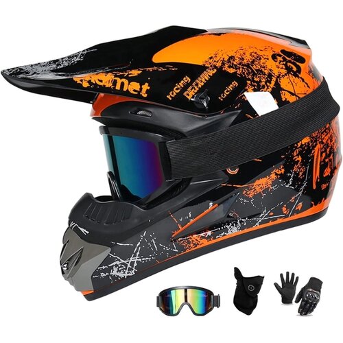 Prolinetech Kaciga za Qvad-BMX-Cross PLT/HE-ORANGE_L Slike