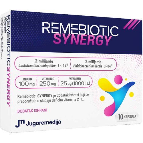 JUGOREMEDIJA Remebiotic Synergy 10 kapsula Cene